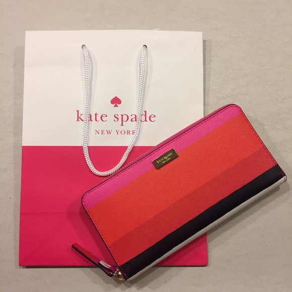 kate spade Handbags - Kate Spade Continental Laurel Way Bonita Stripe